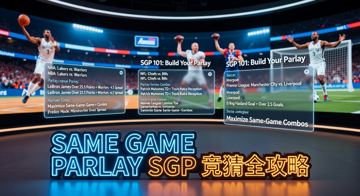 超级过关 same game parlay SGP 实战解析