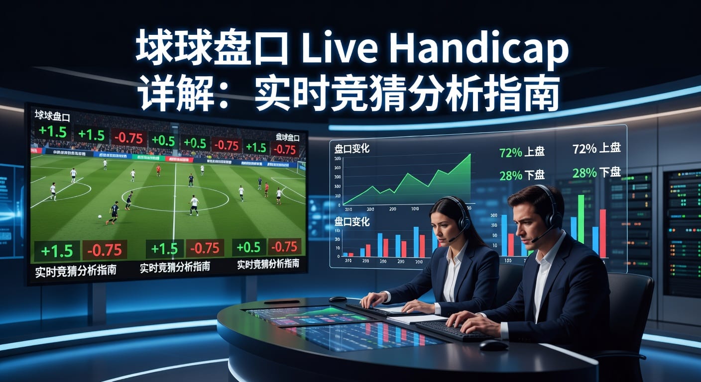滚球盘口 live handicap 实时走地判断与分析