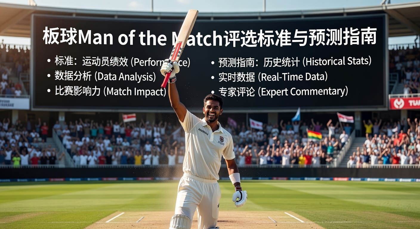 板球Man of the Match：PM国际体育官网看评选逻辑与投注技巧