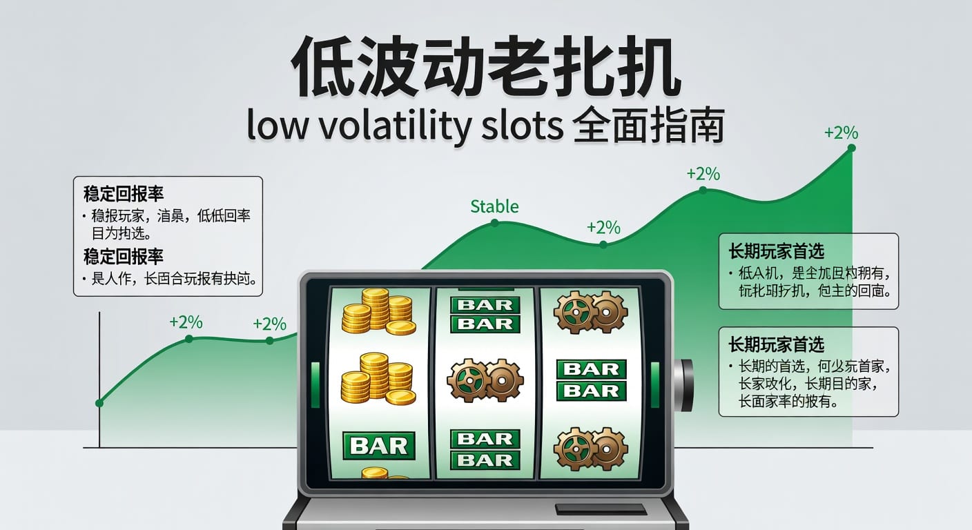 低波动老虎机 low volatility slots｜2026年稳健玩法解析
